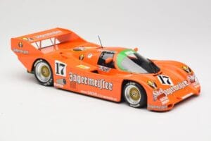 Porsche 962C #17 Jägermeister T. Boutsen / F. Jelinski 1000km Spa 1986 Minichamps 1:18 155866517 Kovina – slika 4 od 6