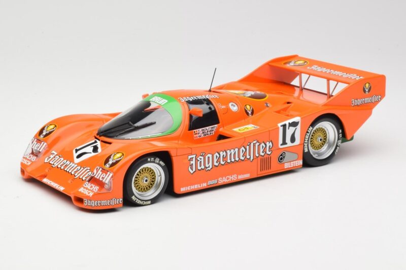 Porsche 962C #17 Jägermeister T. Boutsen / F. Jelinski 1000km Spa 1986 Minichamps 1:18 155866517 Kovina