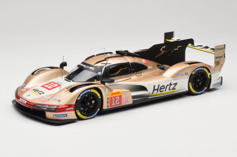Porsche 963 LMDh #12 Hertz Team JOTA W. Stevens / C. Ilott Winner 6 Hours of Spa-Francorchamps 2024 Norev 1:18 187160 Kovina