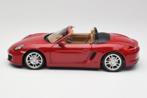 Porsche Boxster 981 S Guards Rdeč Minichamps 1:18 110062031 Kovina – slika 4 od 8