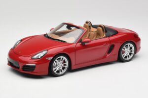 Porsche Boxster 981 S Guards Rdeč Minichamps 1:18 110062031 Kovina