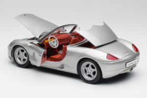Porsche Boxster 986 Srebrna Maisto 1:18 37800-M3 Kovina – slika 5 od 8