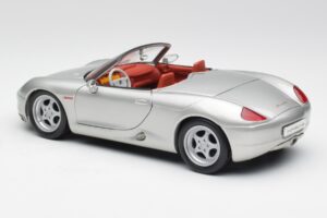 Porsche Boxster 986 Srebrna Maisto 1:18 37800-M3 Kovina – slika 7 od 8