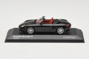 Porsche Boxster 986 S Črn Minichamps 1:43 400062070 Kovina