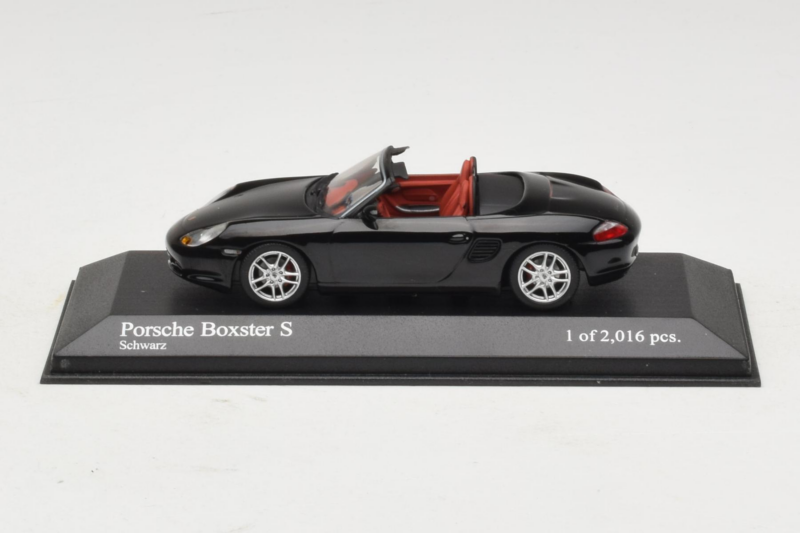 Porsche Boxster 986 S Črn Minichamps 1:43 400062070 Kovina