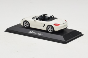 Porsche Boxster 981 Bela Minichamps 1:43 WAP0202000D-R1 Kovina – slika 3 od 4