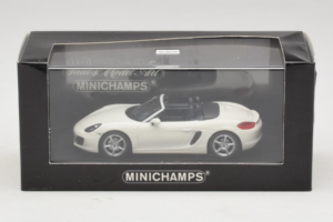 Porsche Boxster 981 Bela Minichamps 1:43 WAP0202000D-R1 Kovina – slika 4 od 4