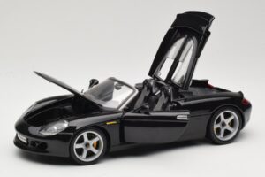 Porsche Carrera GT 980 Črn Maisto 1:18 36622 Kovina – slika 2 od 8