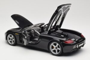 Porsche Carrera GT 980 Črn Maisto 1:18 36622 Kovina – slika 5 od 8