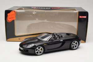 Porsche Carrera GT 980 Črn Maisto 1:18 36622 Kovina – slika 8 od 8