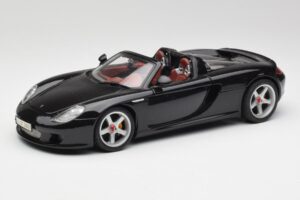 Porsche Carrera GT Črn Maisto 1:18 36665 Kovina