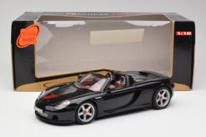 Porsche Carrera GT Črn Maisto 1:18 36665 Kovina – slika 8 od 8