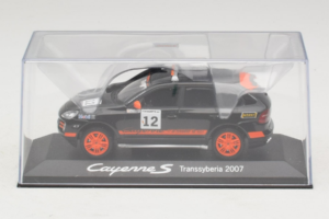 Porsche Cayenne S #12 Transsyberia 2007 Črn Oranžen Minichamps 1:43 WAP02000918 Kovina – slika 4 od 5