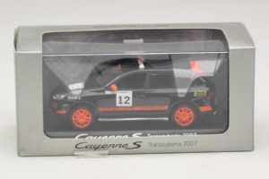 Porsche Cayenne S #12 Transsyberia 2007 Črn Oranžen Minichamps 1:43 WAP02000918 Kovina – slika 5 od 5