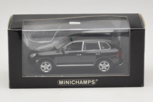 Porsche Cayenne 955 Turbo Black Metallic Minichamps 1:43 400061080 Kovina – slika 5 od 5