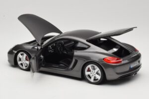 Porsche Cayman 981 S Siv Minichamps 1:18 WAP0210070D Kovina – slika 5 od 8