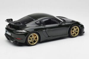 Porsche Cayman GT4 RS 982 Weissach Package Brewster Green Norev 1:18 187250 Kovina – slika 3 od 8