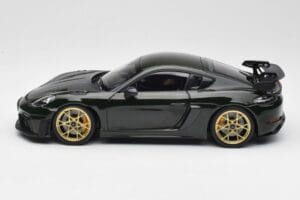 Porsche Cayman GT4 RS 982 Weissach Package Brewster Green Norev 1:18 187250 Kovina – slika 4 od 8