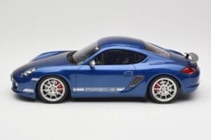 Porsche Cayman R 987.2 Aqua Blue Metallic GT Spirit 1:18 GT901 Smola – slika 3 od 6
