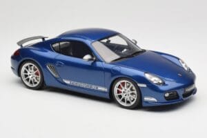 Porsche Cayman R 987.2 Aqua Blue Metallic GT Spirit 1:18 GT901 Smola – slika 4 od 6