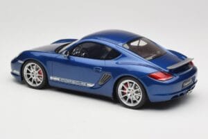 Porsche Cayman R 987.2 Aqua Blue Metallic GT Spirit 1:18 GT901 Smola – slika 5 od 6