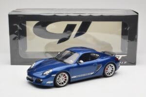 Porsche Cayman R 987.2 Aqua Blue Metallic GT Spirit 1:18 GT901 Smola – slika 6 od 6