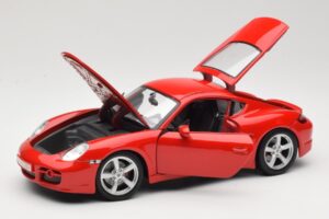 Porsche Cayman S 987.2 Rdeč Maisto 1:18 31122 Kovina – slika 2 od 8