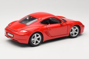 Porsche Cayman S 987.2 Rdeč Maisto 1:18 31122 Kovina – slika 3 od 8