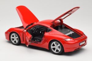 Porsche Cayman S 987.2 Rdeč Maisto 1:18 31122 Kovina – slika 5 od 8
