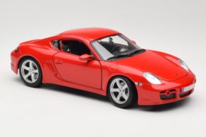 Porsche Cayman S 987.2 Rdeč Maisto 1:18 31122 Kovina – slika 6 od 8