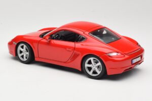 Porsche Cayman S 987.2 Rdeč Maisto 1:18 31122 Kovina – slika 7 od 8