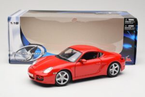 Porsche Cayman S 987.2 Rdeč Maisto 1:18 31122 Kovina – slika 8 od 8