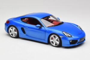 Porsche Cayman 981 S Aqua Modra Metalik Minichamps 1:18 110062221 Kovina – slika 6 od 8