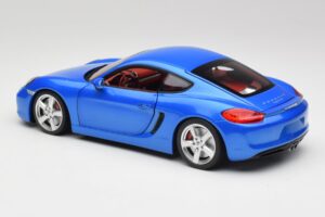 Porsche Cayman 981 S Aqua Modra Metalik Minichamps 1:18 110062221 Kovina – slika 7 od 8