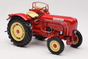 Porsche-Diesel Super Traktor Hofherr Schrantz Rdeč Minichamps 1:18 109183071 Kovina – slika 6 od 8