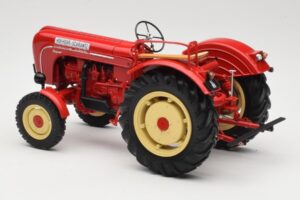 Porsche-Diesel Super Traktor Hofherr Schrantz Rdeč Minichamps 1:18 109183071 Kovina – slika 7 od 8