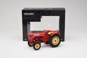 Porsche-Diesel Super Traktor Hofherr Schrantz Rdeč Minichamps 1:18 109183071 Kovina – slika 8 od 8