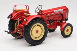Porsche-Diesel Super Traktor Hofherr Schrantz Rdeč Minichamps 1:18 109183071 Kovina – slika 3 od 8