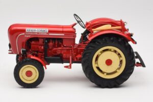 Porsche-Diesel Super Traktor Hofherr Schrantz Rdeč Minichamps 1:18 109183071 Kovina – slika 4 od 8