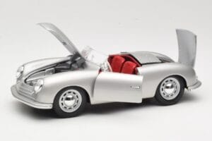 Porsche No. 1 Typ 356 Roadster Srebrn Maisto 1:18 50324 Kovina – slika 2 od 8