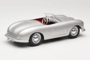 Porsche No. 1 Typ 356 Roadster Srebrn Maisto 1:18 50324 Kovina – slika 3 od 8