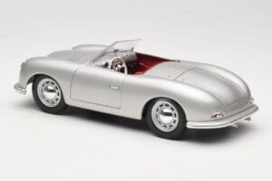 Porsche No. 1 Typ 356 Roadster Srebrn Maisto 1:18 50324 Kovina – slika 7 od 8