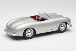 Porsche No. 1 356 Roadster Fish Srebrna Maisto 1:18 31853 Kovina – slika 3 od 8