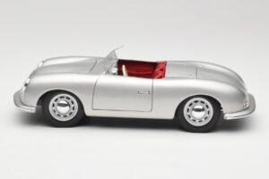 Porsche No. 1 356 Roadster Fish Srebrna Maisto 1:18 31853 Kovina – slika 4 od 8