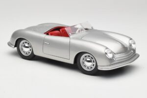 Porsche No. 1 356 Roadster Fish Srebrna Maisto 1:18 31853 Kovina – slika 6 od 8
