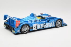 Porsche RS Spyder LMP2 #31 Team Essex C. Elgaard / J. Nielsen / K. Poulsen 24 Hours of Le Mans 2008 Norev 1:18 187519 Kovina – slika 2 od 6