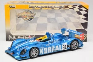 Porsche RS Spyder LMP2 #31 Team Essex C. Elgaard / J. Nielsen / K. Poulsen 24 Hours of Le Mans 2008 Norev 1:18 187519 Kovina – slika 6 od 6