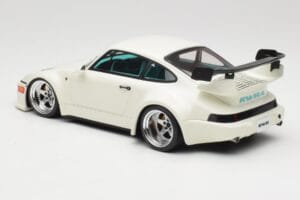 Porsche RWB 911 964 Flat Nose Grand Prix White GT Spirit 1:18 GT506 Smola – slika 5 od 6
