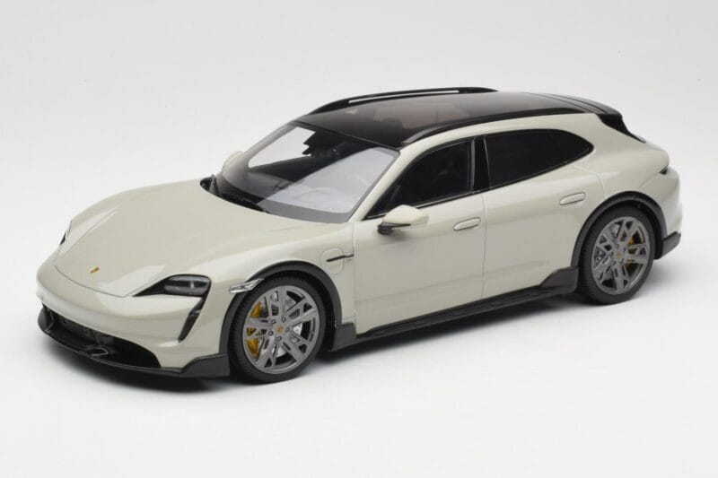 Porsche Taycan Cross Turismo Turbo S Chalk Grey Minichamps 1:18 155069302 Kovina