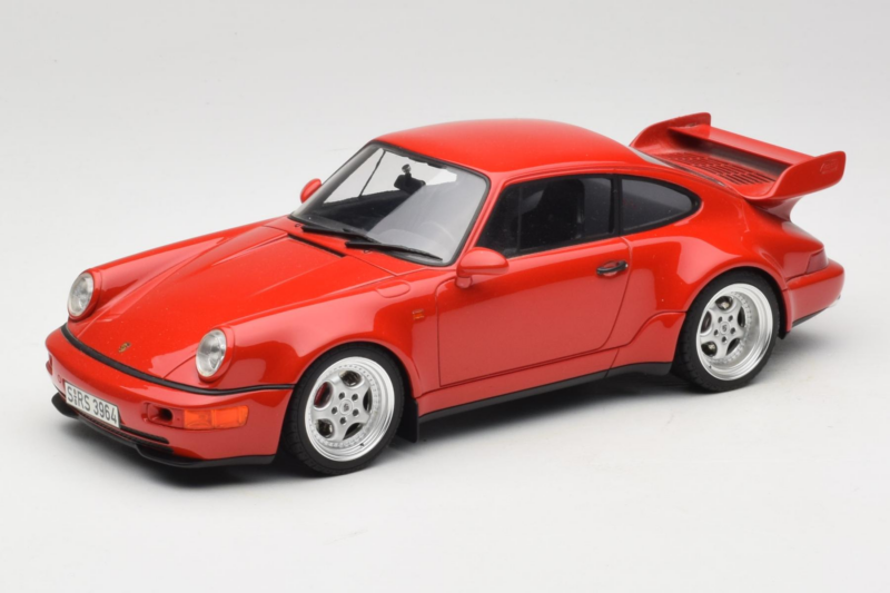 Porsche 911 964 Carrera RS 3.8 Rdeč GT Spirit 1:18 GT003CS Smola